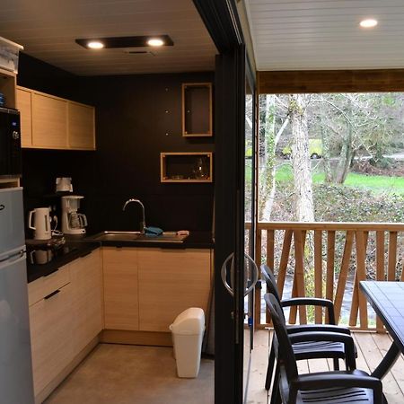 Chalets Au Bord De L'Eau Caudebronde Экстерьер фото